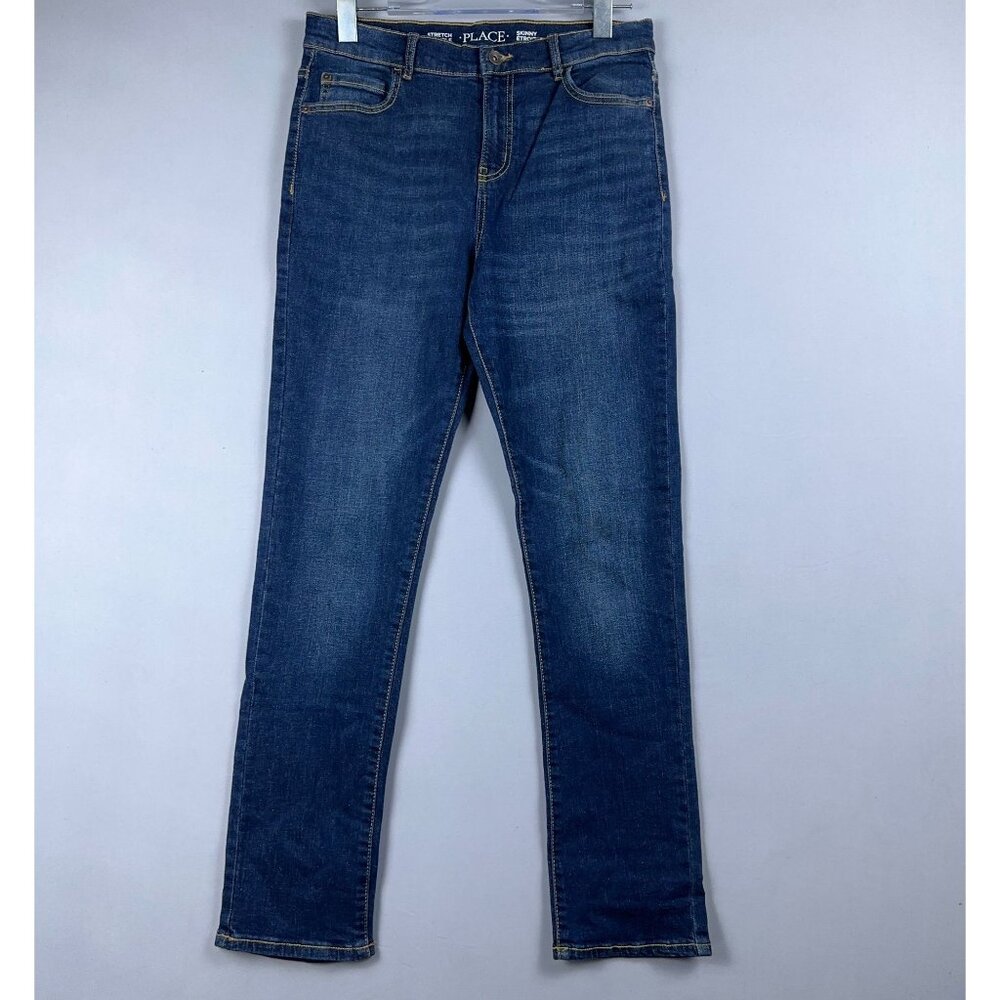 Children Place Narrow Skinny Jeans Womens Size 16 Stretch Extensible Blue